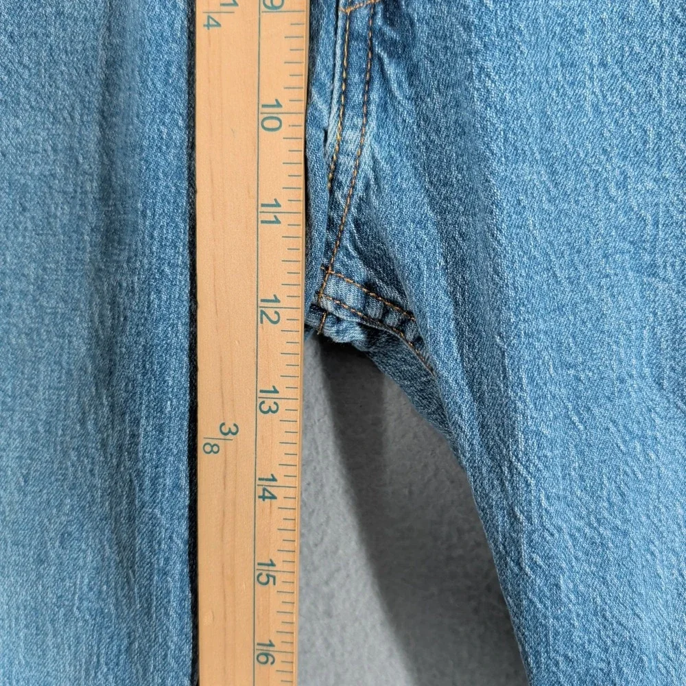 Levi's 505 Jeans Men's 36x32 Light Wash‎ Straight Leg Denim